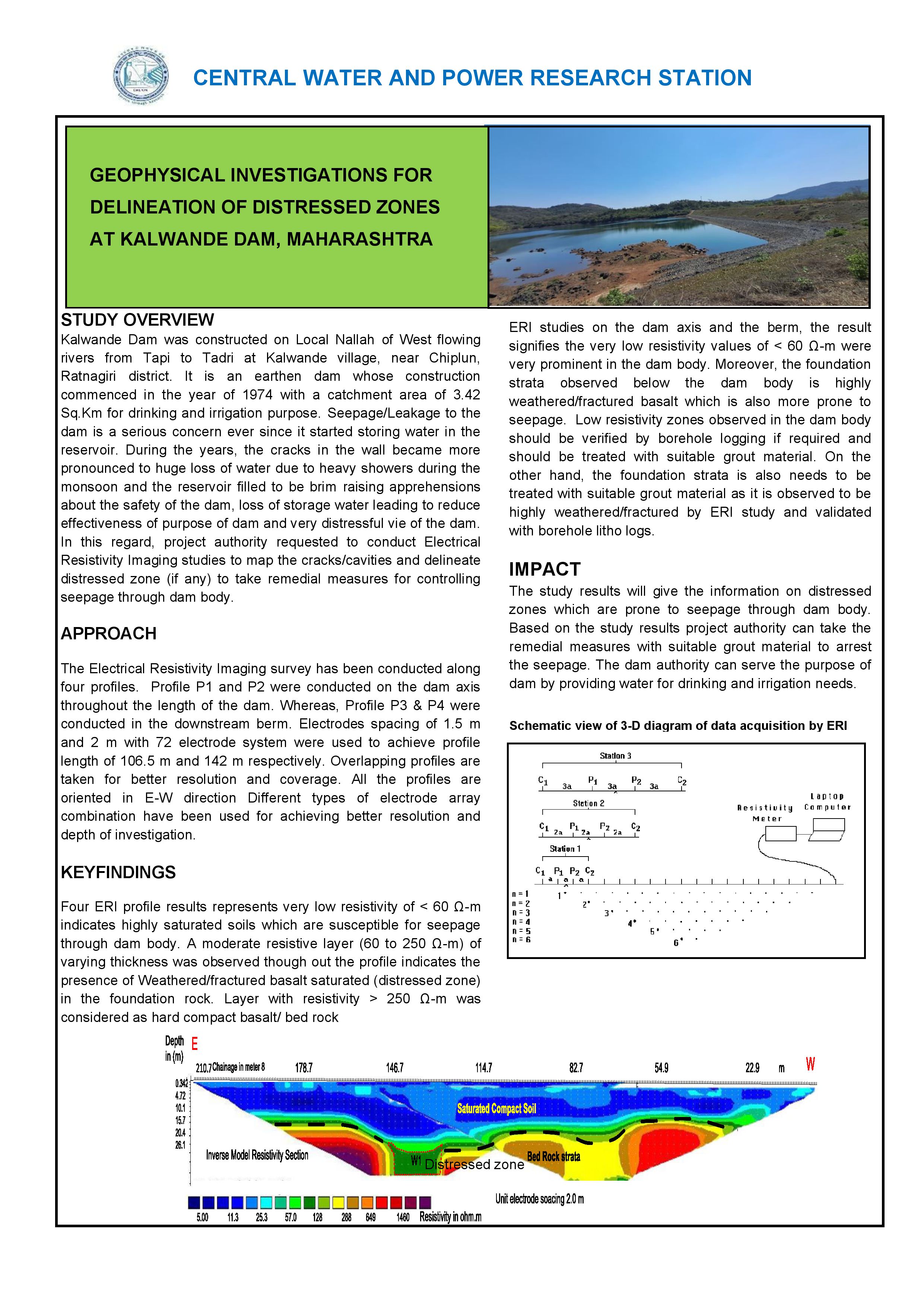                         GEOPHYSICAL INVESTIGATIONS FOR DELINEATION OF...
                      